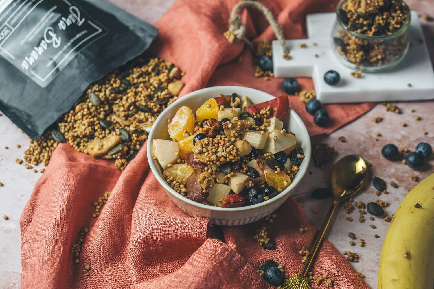 Gebackener Obstsalat