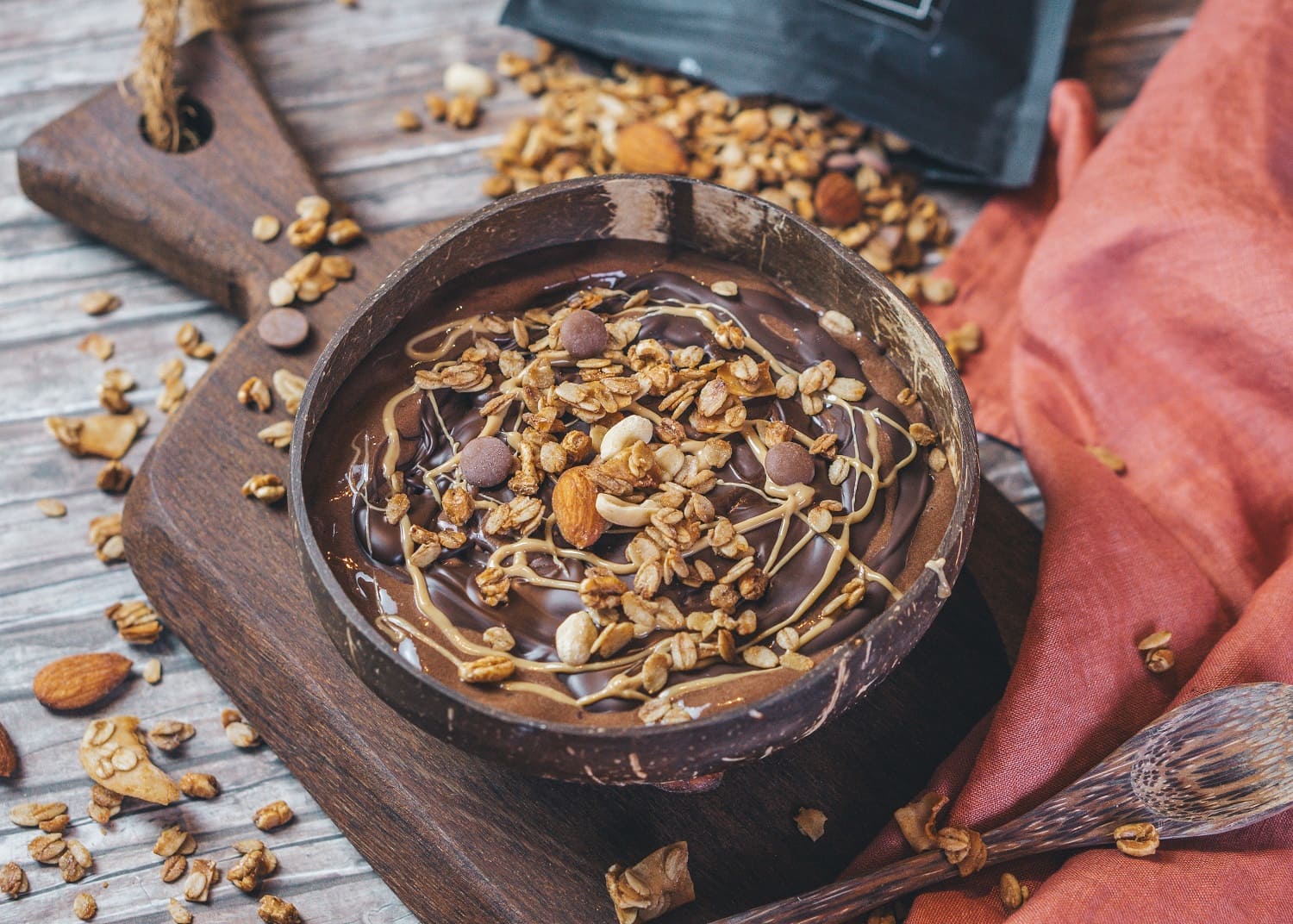 Schoko Smoothiebowl