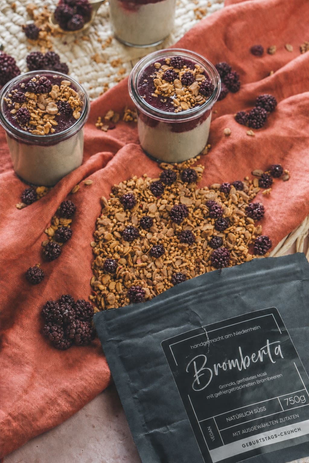 Geburtstags-Crunch: Bromberta, vegan