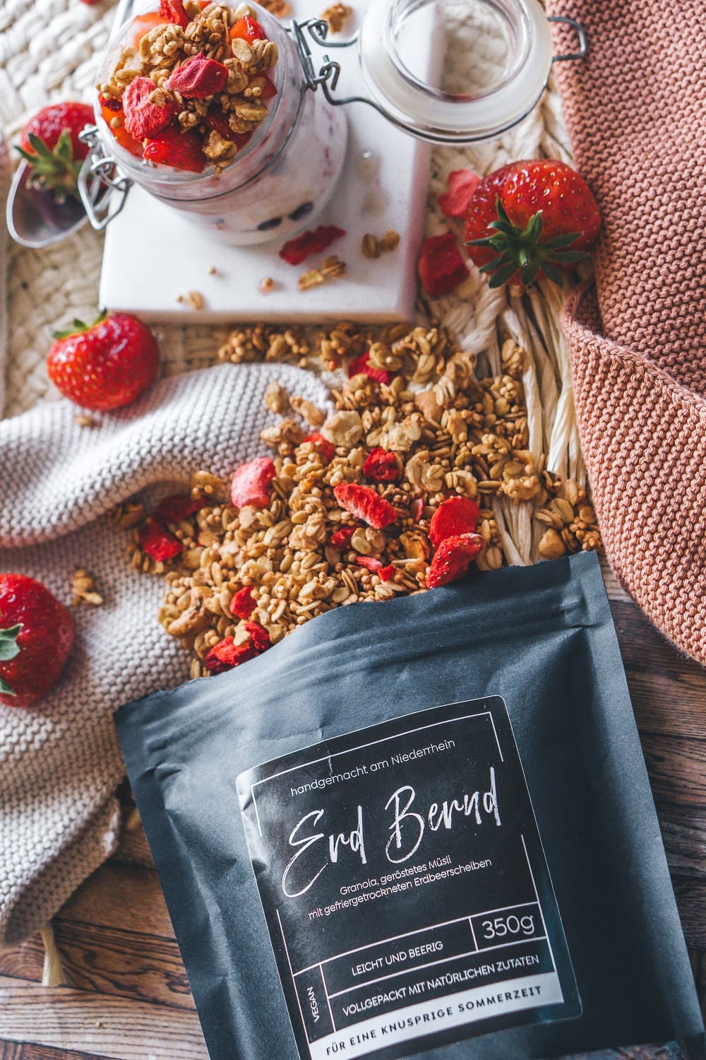 Erd Bernd summer granola, vegan