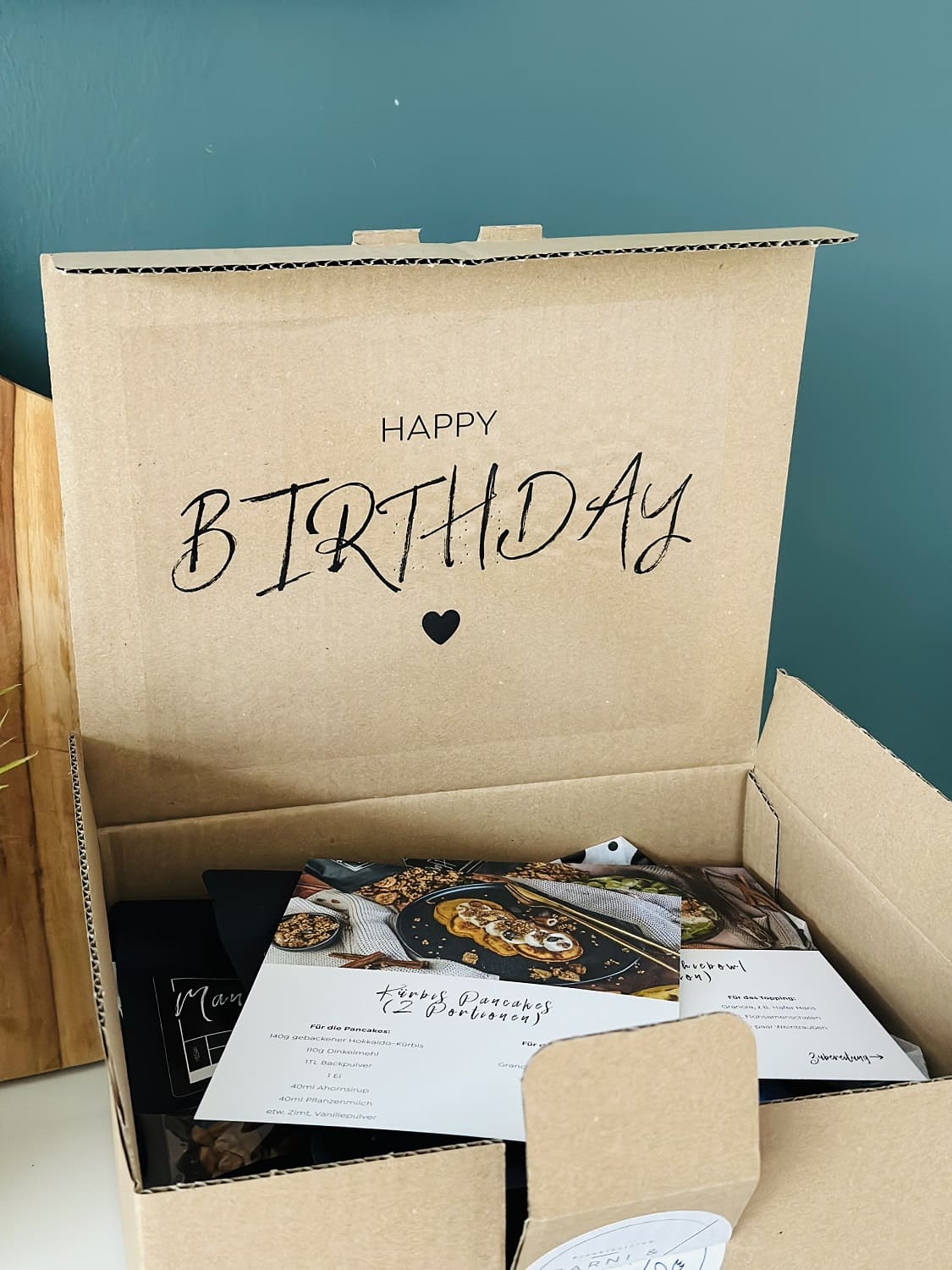 Geburtstags Geschenk Granola