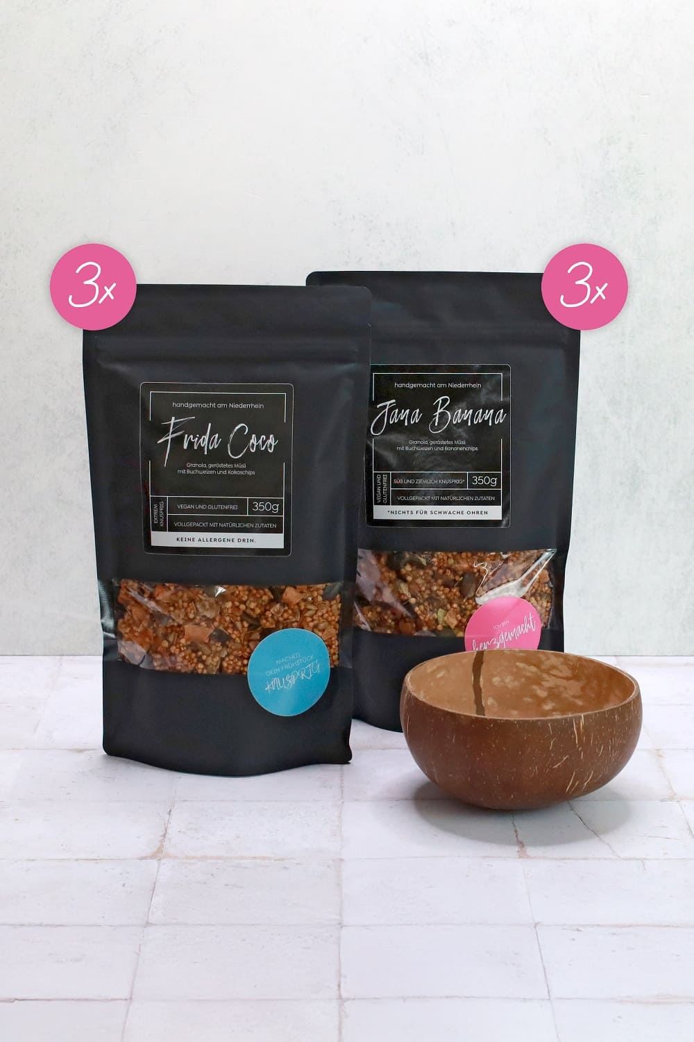 gluten-free granola package