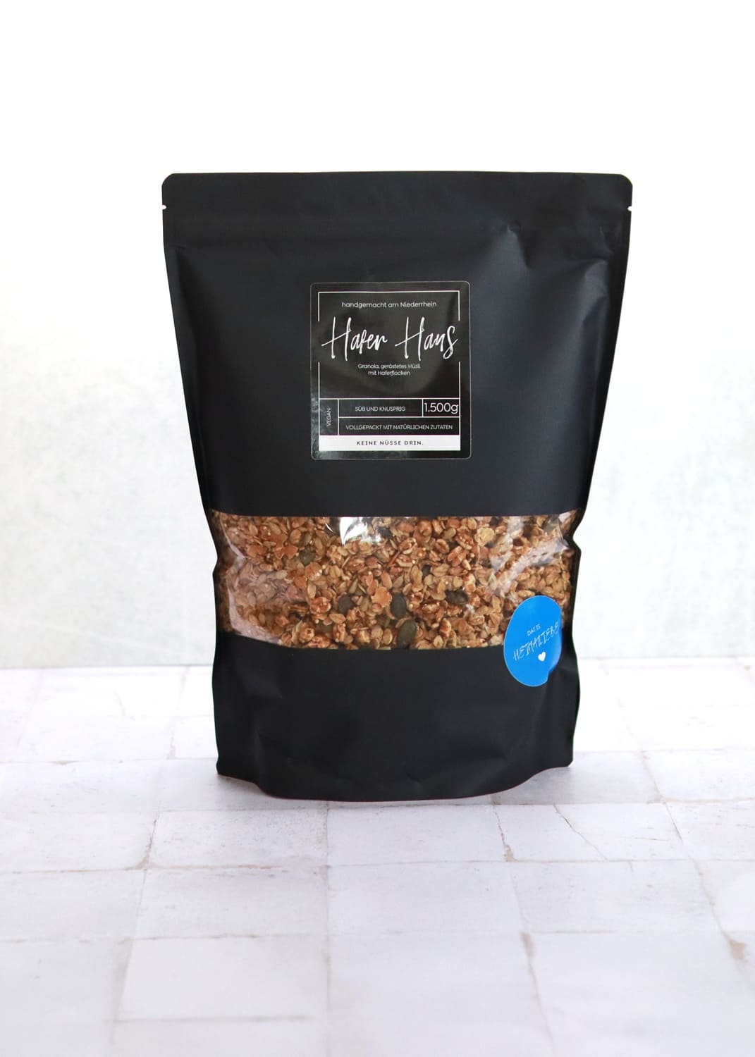 Hafer Hans, Granola ohne Nüsse, vegan