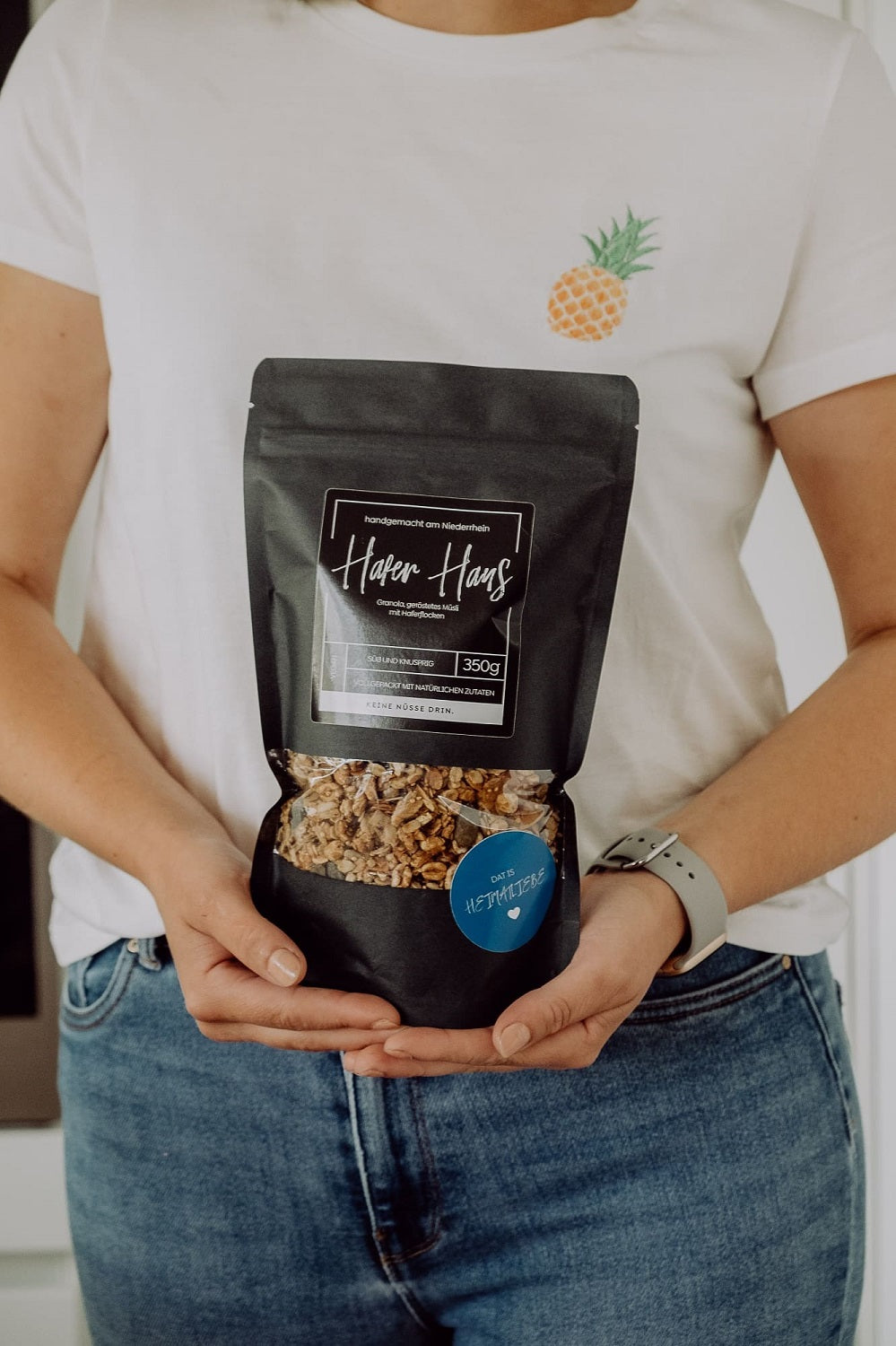 Mandel Hans Granola, vegan and without nuts