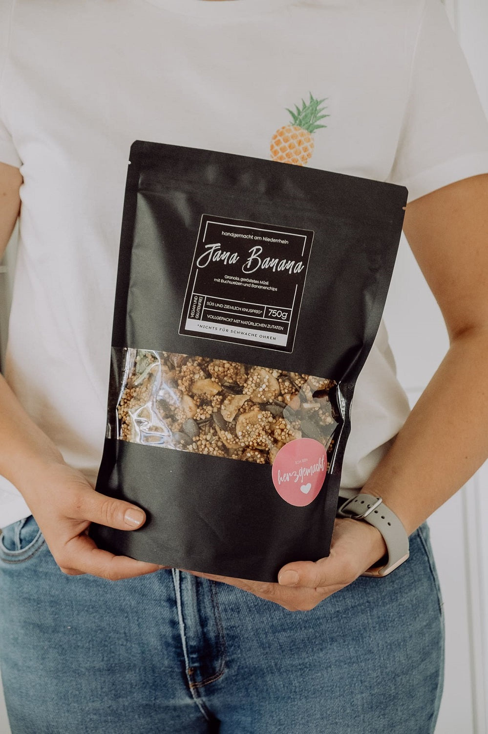 Jana Banana Granola, vegan and gluten-free
