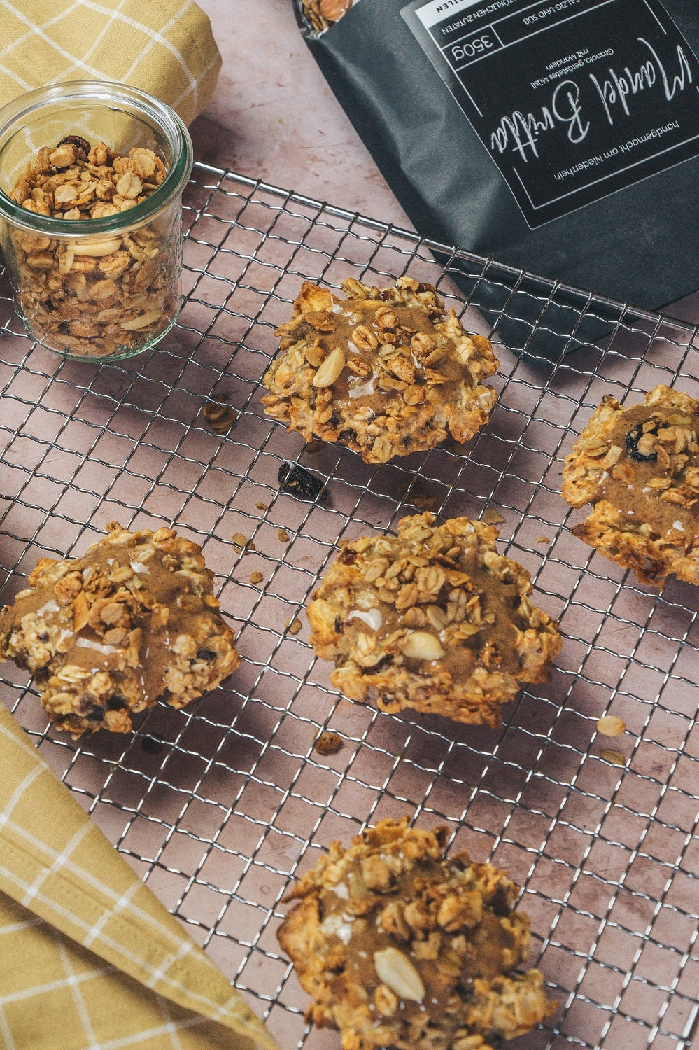 Mandel Granola Kekse