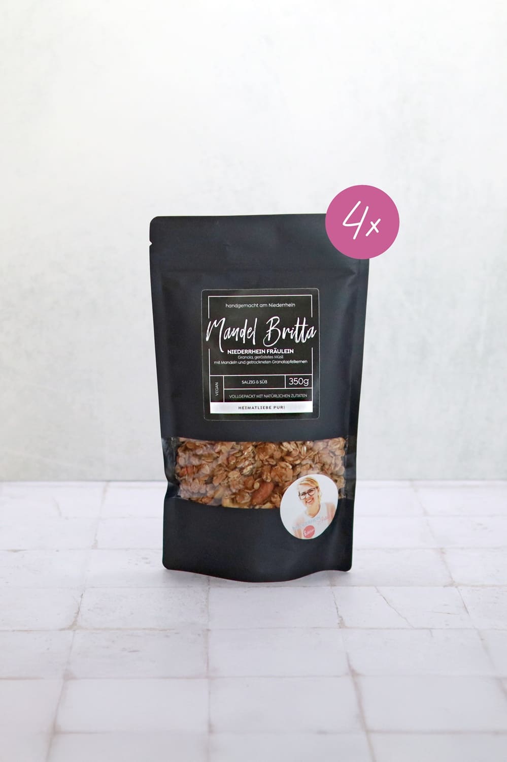 Mandel Britta Granola Niederrhein Fräulein-Edition, vegan