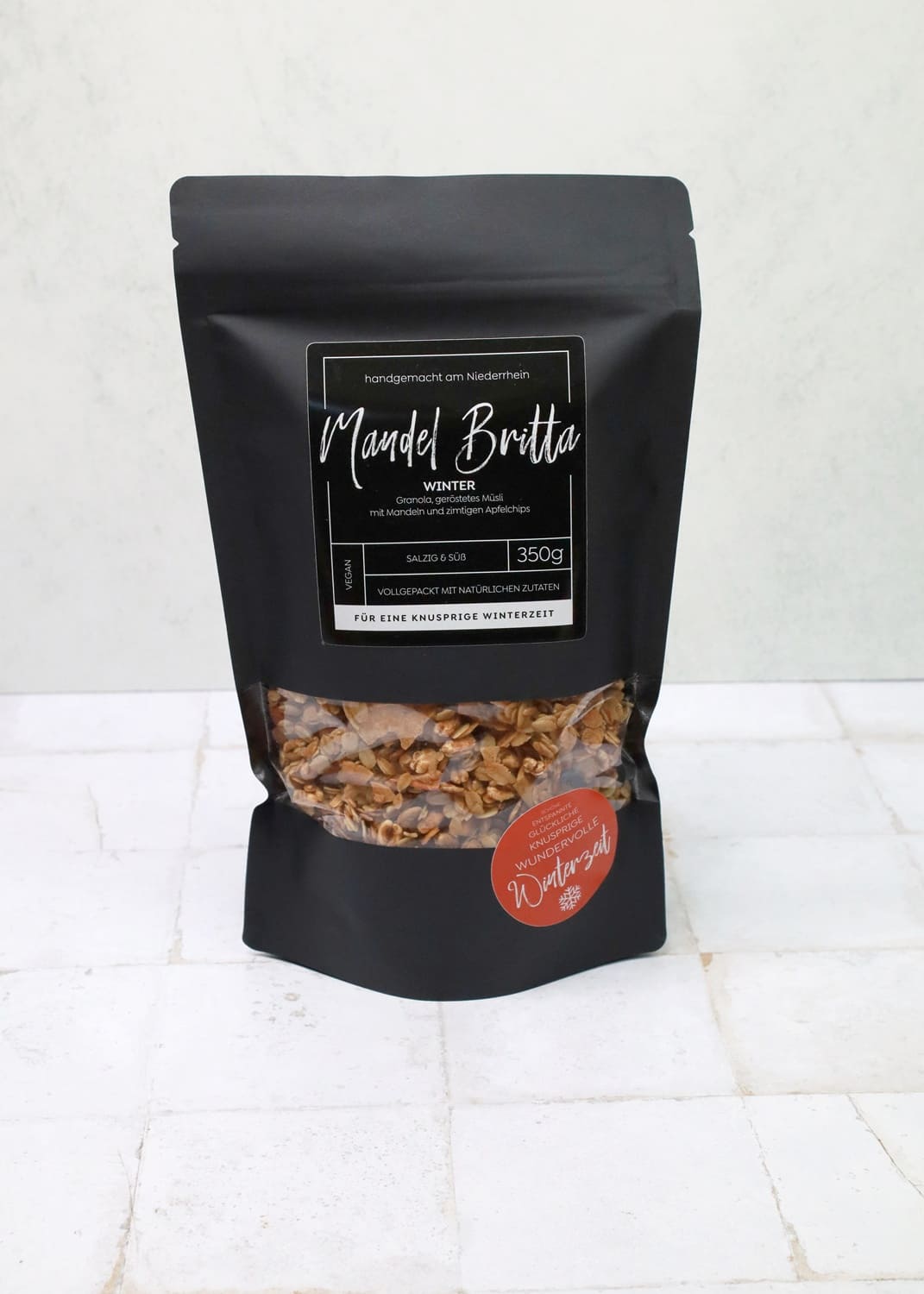 Mandel Britta Granola WINTER, vegan