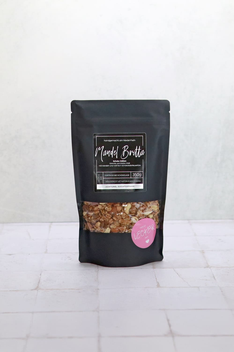 Schoko Granola, handgemacht und extrem knusprig mit natürlichen Zutaten