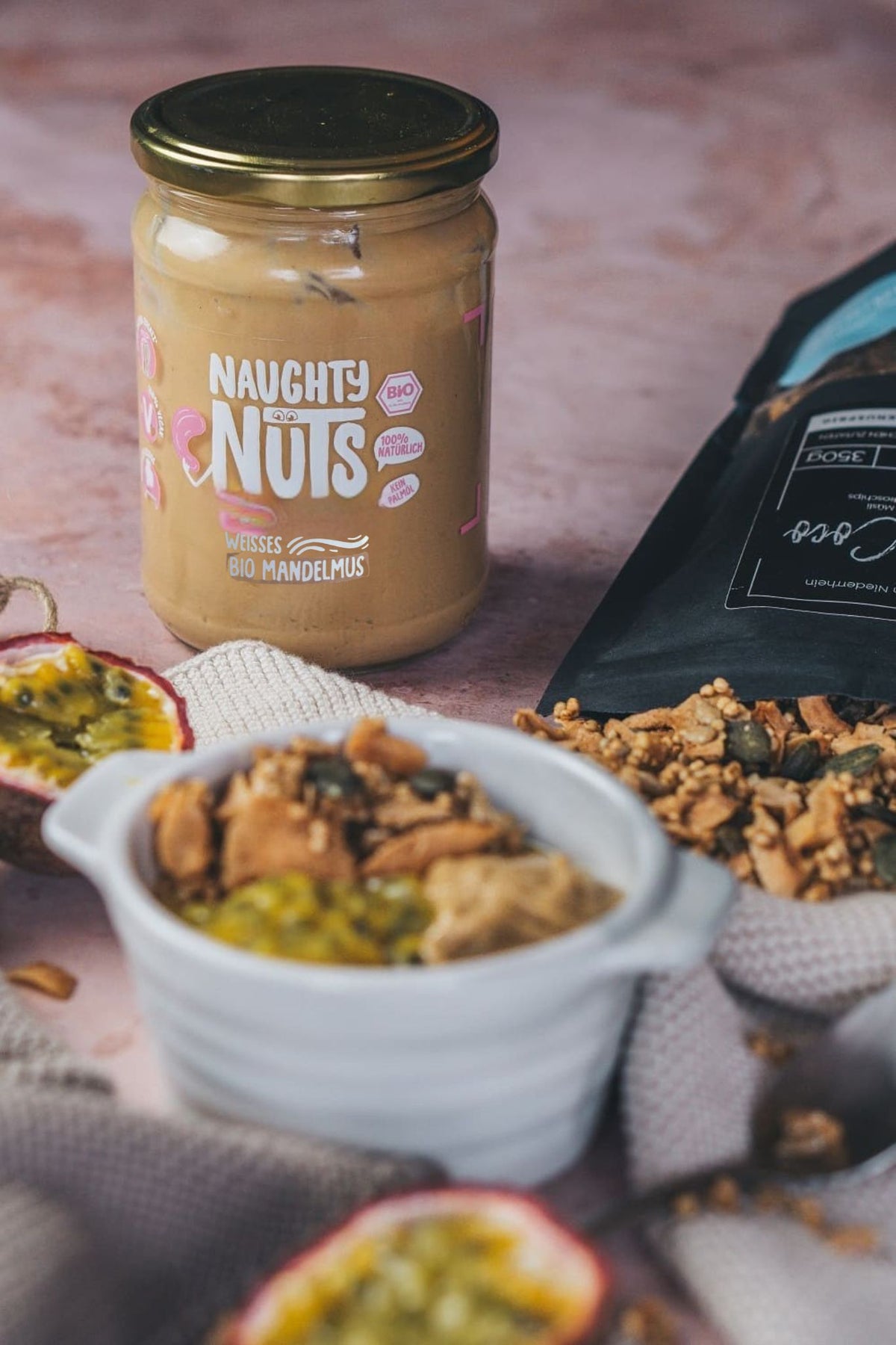 Naughty Nuts Organic White Almond Butter 500g