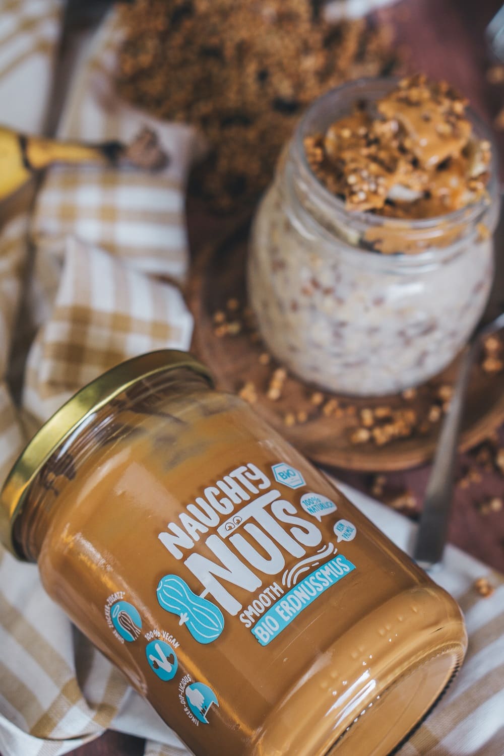 Naughty Nuts Organic Peanut Butter Smooth 500g