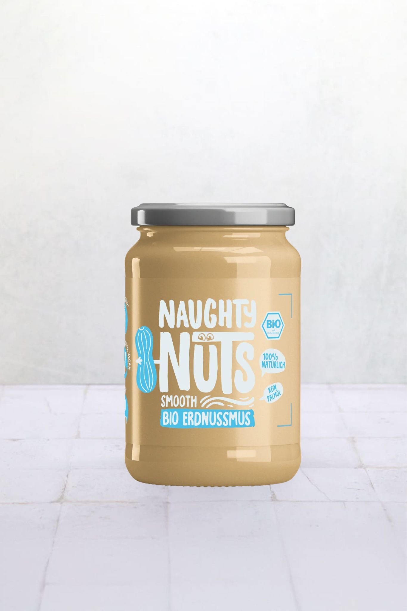 Naughty Nuts Organic Peanut Butter Smooth 500g