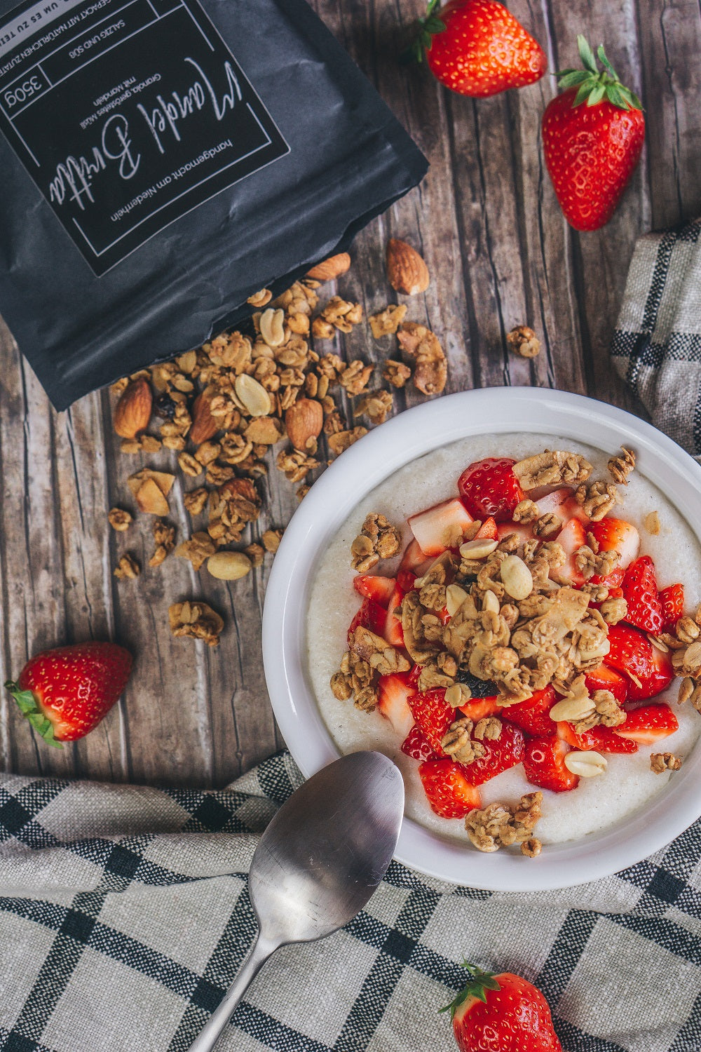 Reispudding mit Granola