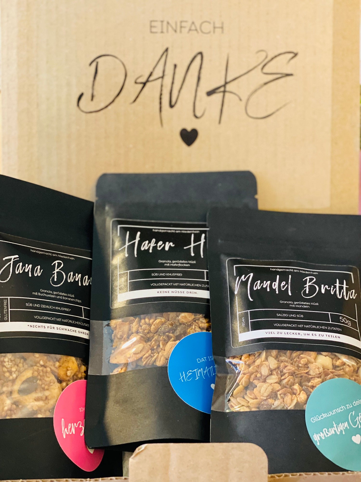 Granola Geschenkebox - DANKE