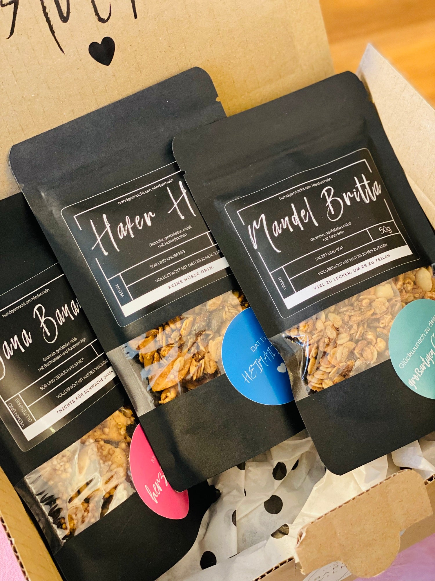 Granola Geschenkbox - DANKE