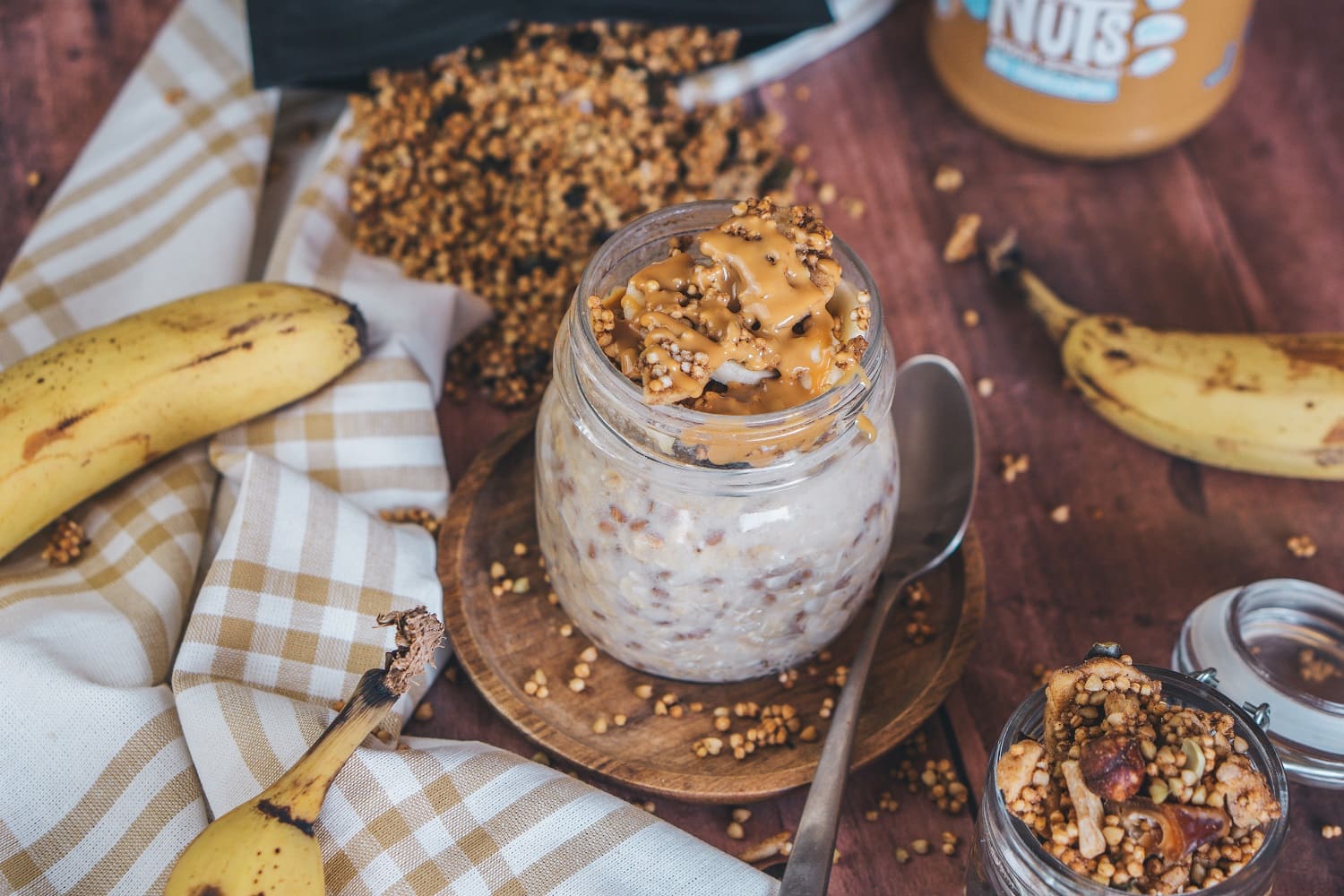 Bananen Overnight Oats