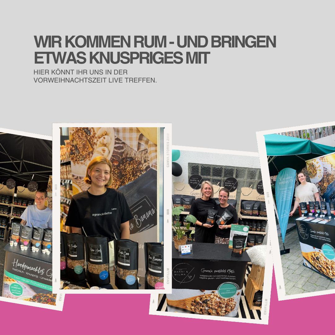 Wir kommen rum - und bringen etwas Knuspriges mit