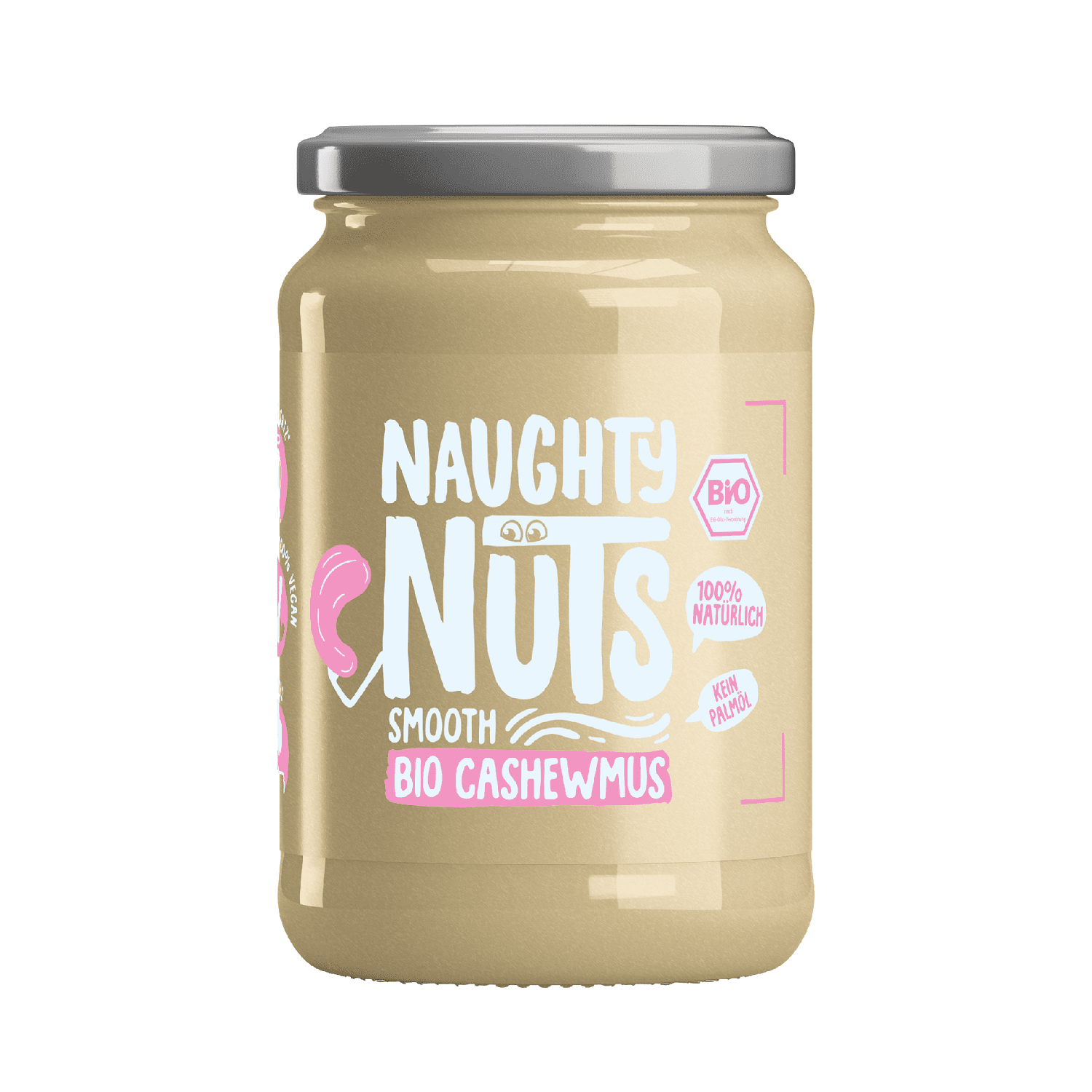 Naughty Nuts Bio Cashewmus Smooth 500g