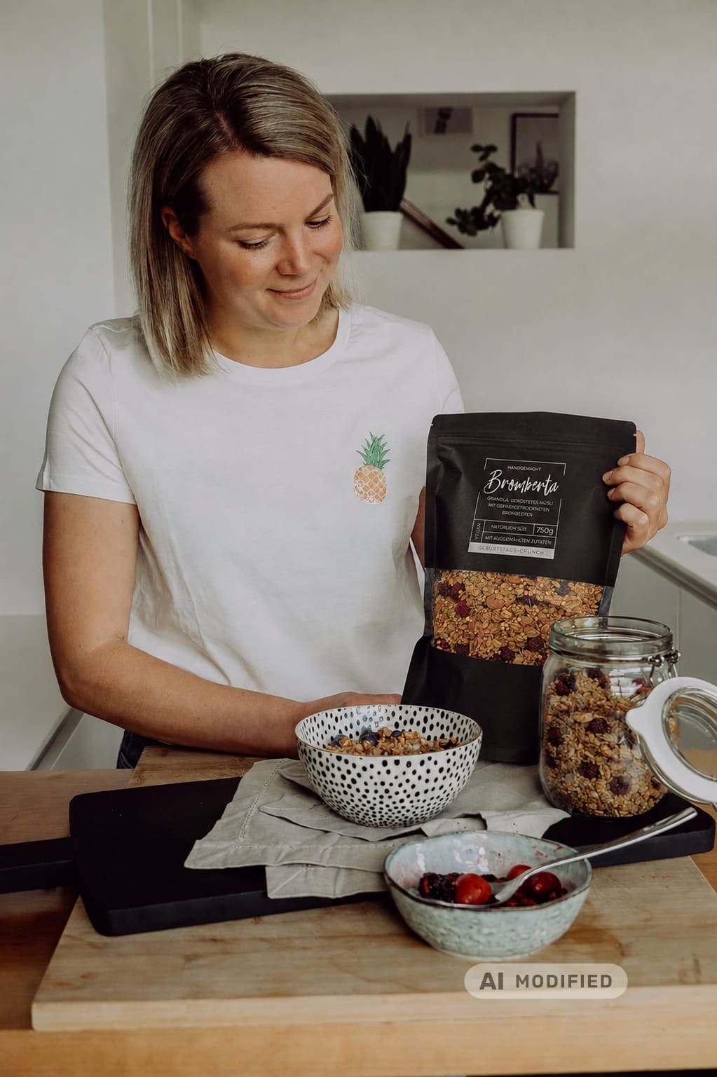 Geburtstags-Crunch: Bromberta, vegan
