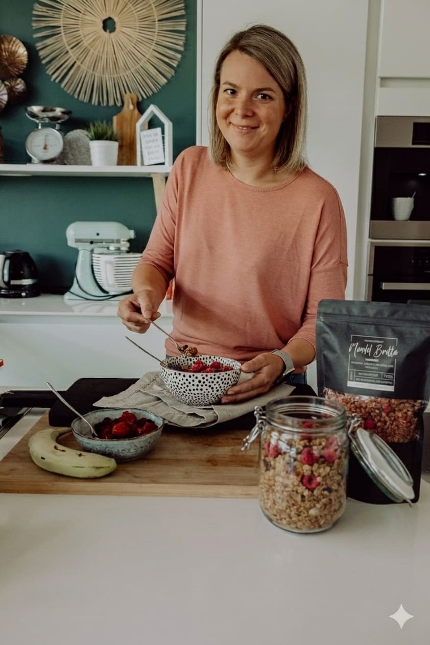 Crunch des Monats: Mandel Britta HIMBEERE, vegan