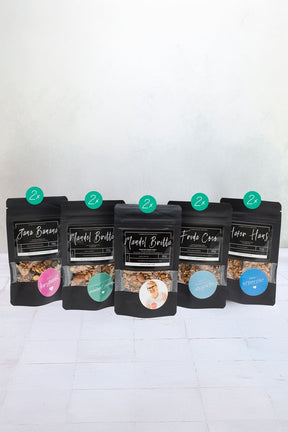 Granola-Probierpaket mit 5 unterschiedlichen Sorten (VEGAN)