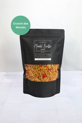 Crunch des Monats: Mandel Britta HIMBEERE, vegan