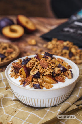 Crunch des Monats: Mandel Britta PFLAUME, vegan