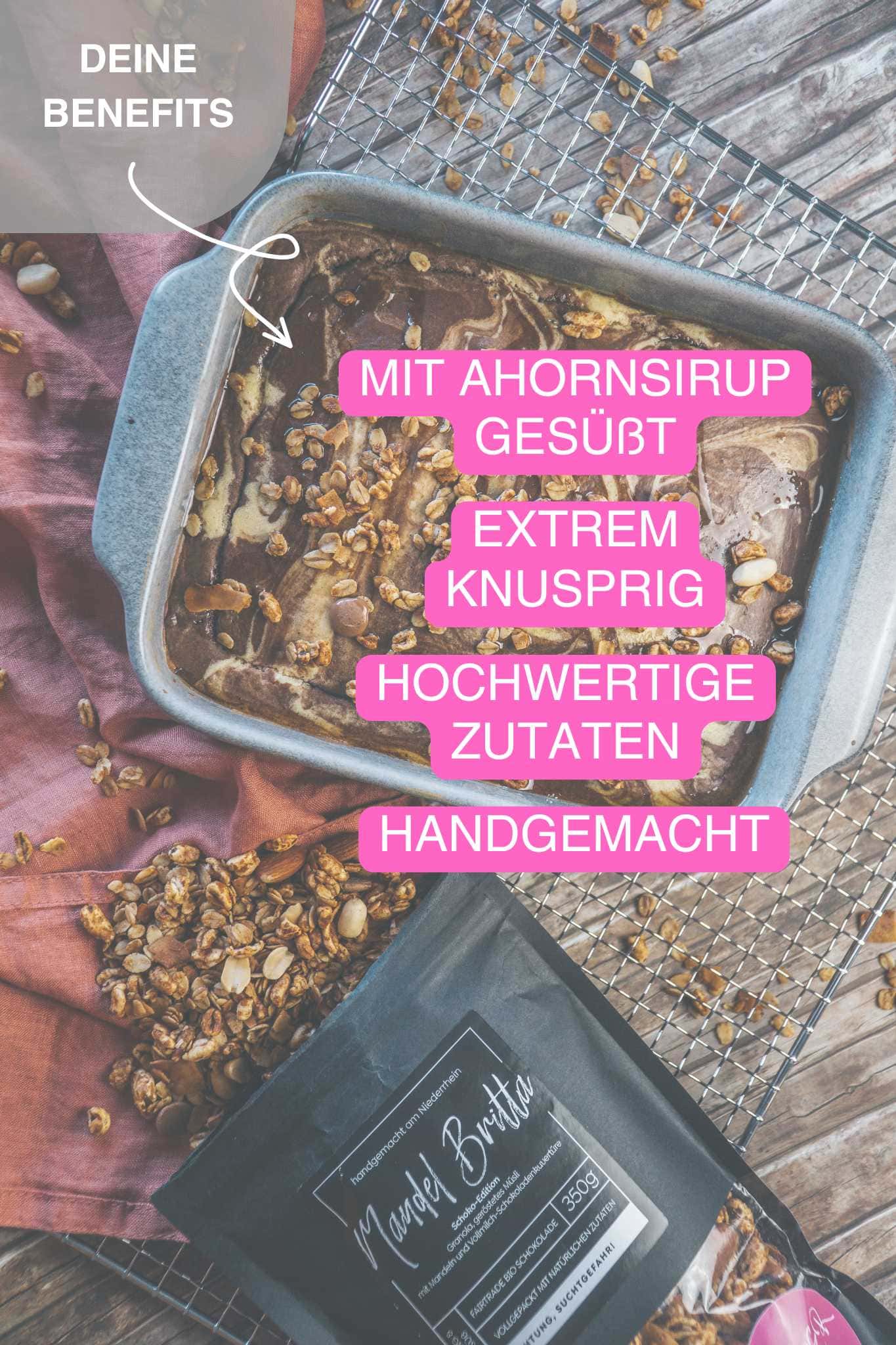 Power Paula, high-protein granola, vegan, less sugar