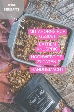 Power Paula, high-protein granola, vegan, less sugar